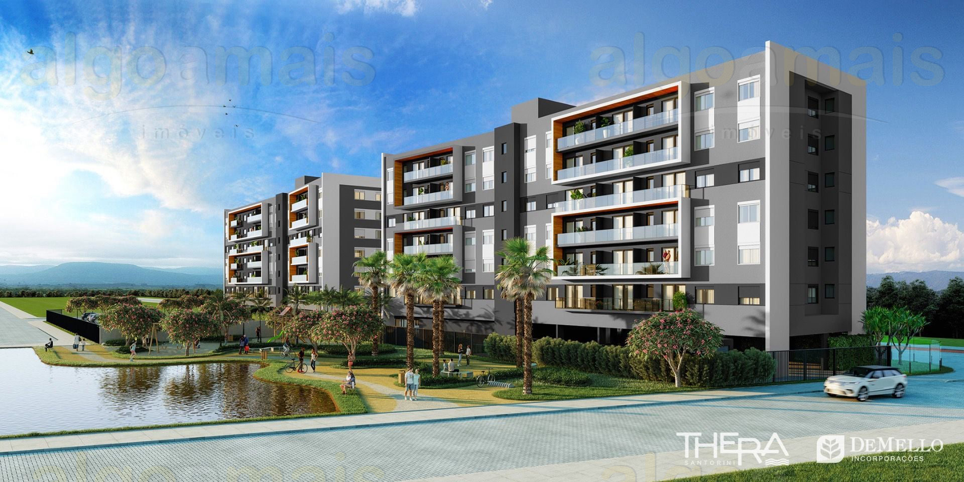 Residencial Thera Santorini