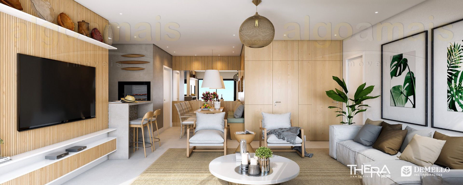 Residencial Thera Santorini