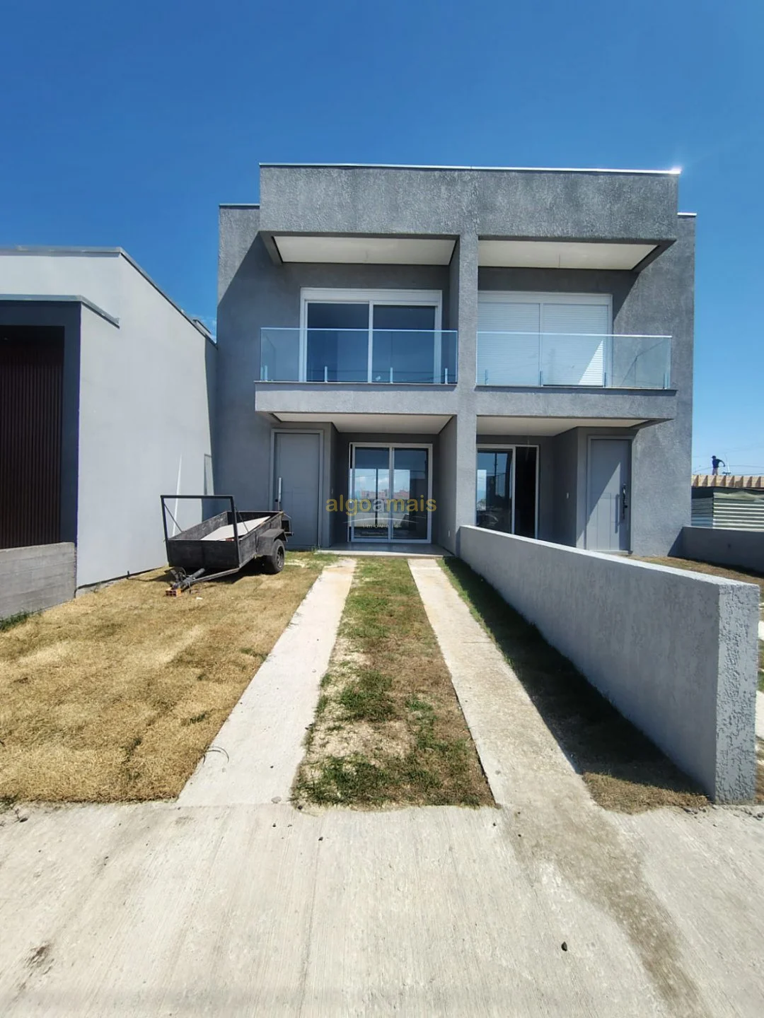 Sobrado em construção em Nova Xangri-Lá - Loteamento Nova Xangri-La — Centro — Xangri-Lá