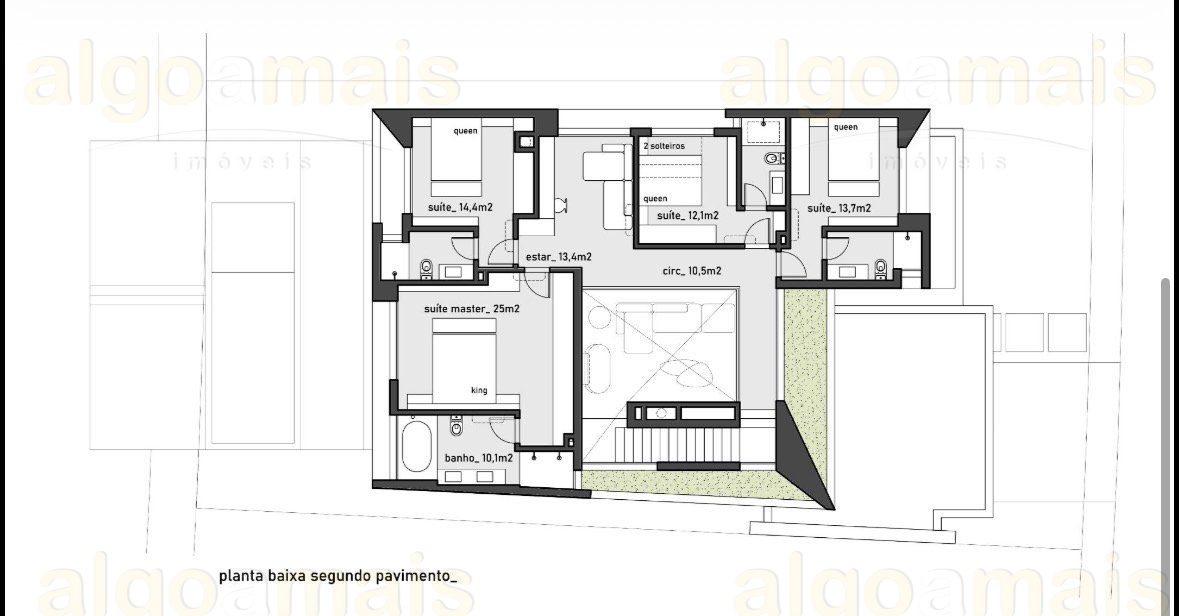 Casa de Condomínio, 5 quartos - Foto 5